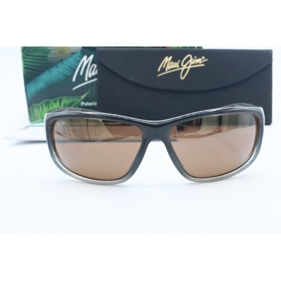 Maui Jim Spartan Reef MJ 278-03F Tortoise Wrap Sunglasses Brown polarized Lenses - Picture 6 of 9